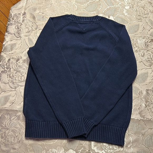 Boys, Blue Tommy Hilfiger sweater. Size Lg 12/14 - Picture 2 of 7